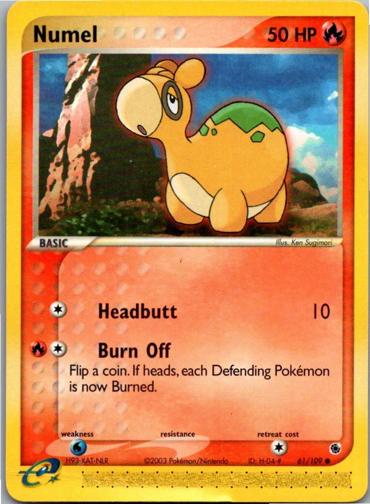 Numel Camaub 61/109 EX Rubin & Saphir – Vorderseite