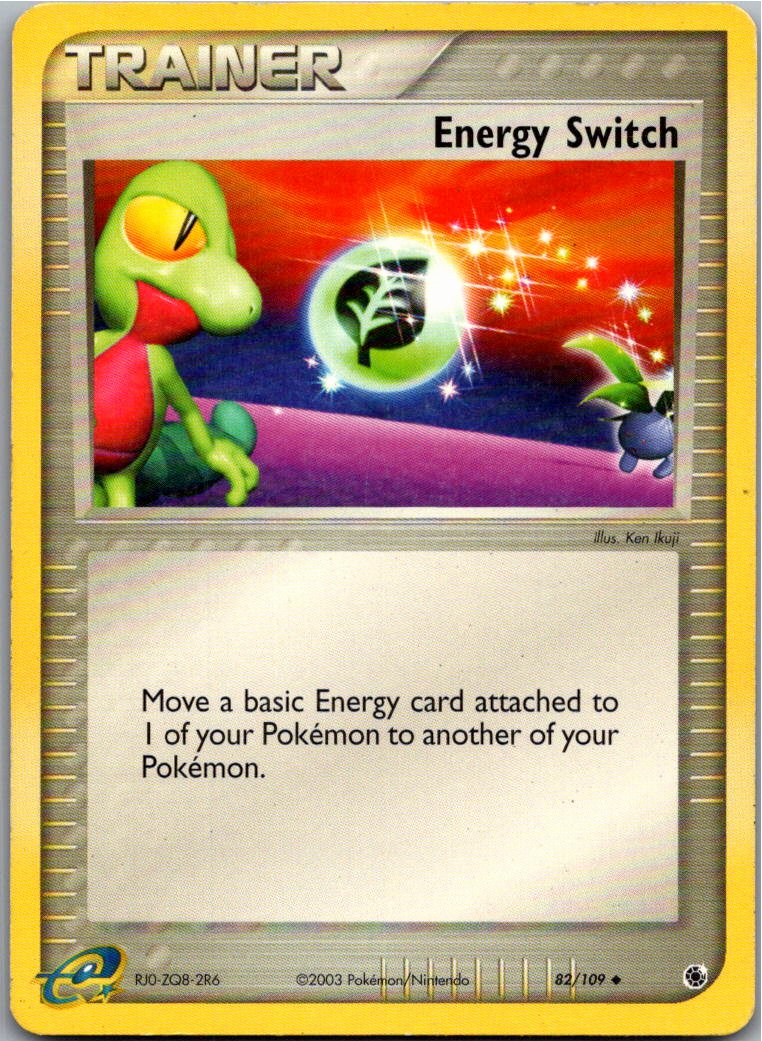 Energy Switch Energietausch 82/109 EX Rubin & Saphir – Vorderseite