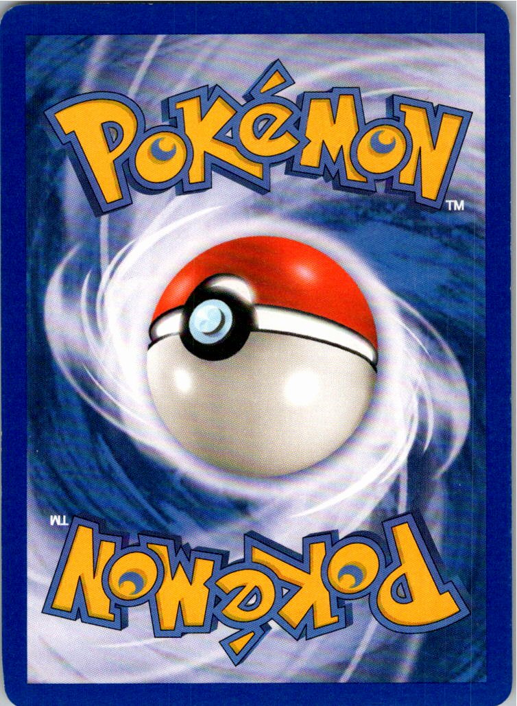 Pokémon Reversal Pokémon-Umkehrung 87/109 EX Rubin & Saphir – Rückseite
