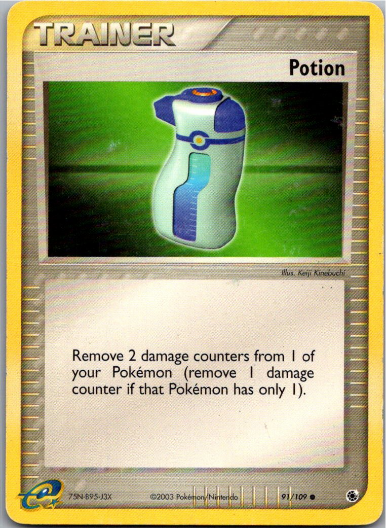 Potion Trank 91/109 EX Rubin & Saphir – Vorderseite