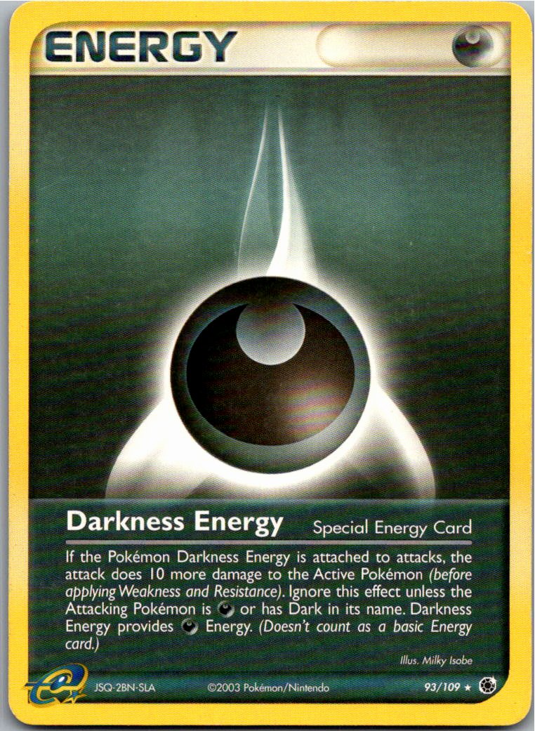 Darkness Energy Finsternis-Energie 93/109 EX Rubin & Saphir – Vorderseite