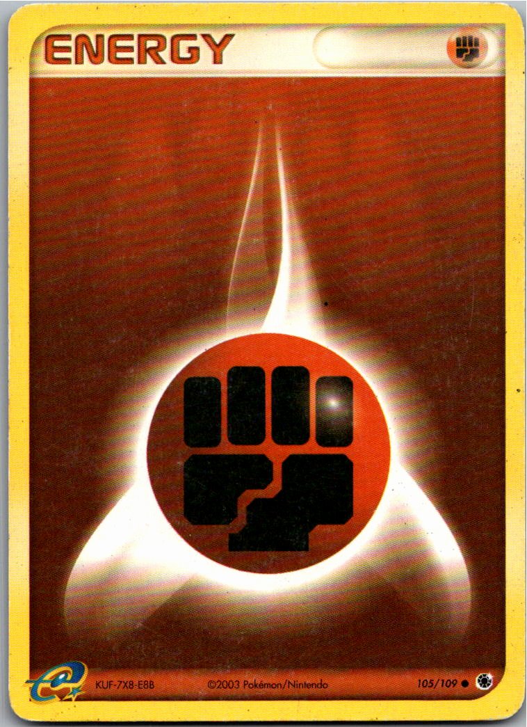 Fighting Energy Kampf Energie 105/109 EX Rubin & Saphir – Vorderseite
