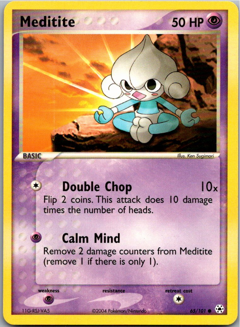 Meditite Meditie 65/101 Hidden Legends – Vorderseite