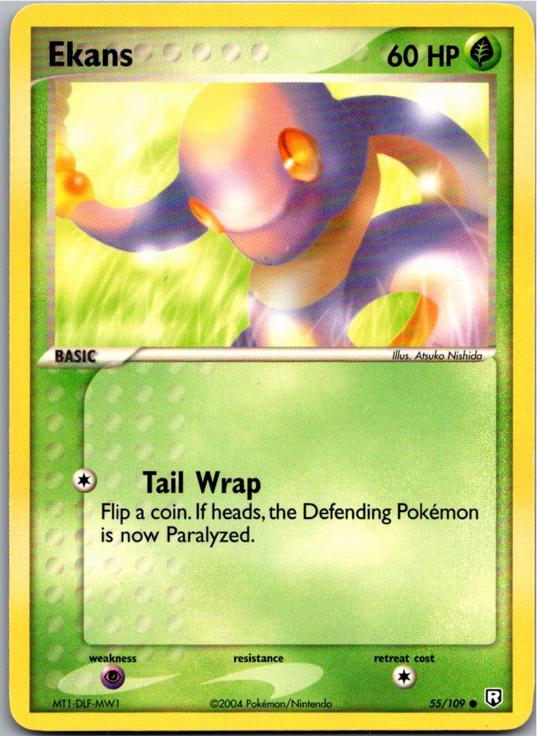 Ekans Rettan 55/109 Team Rocket Returns – Vorderseite