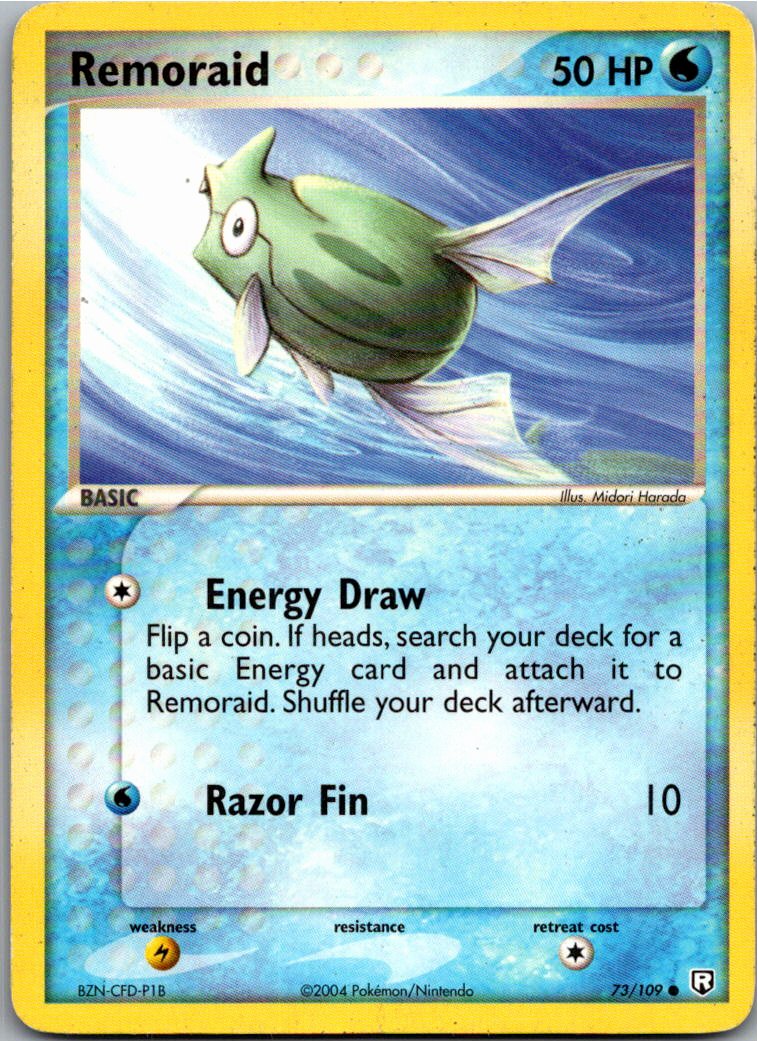 Remoraid 73/109 Team Rocket Returns – Vorderseite