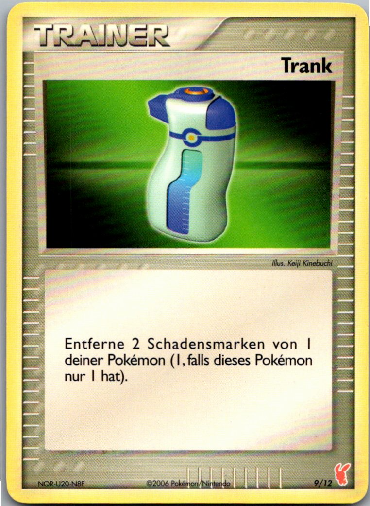 Trank 9/12 EX trainer Kit 2 (Plusle) – Vorderseite