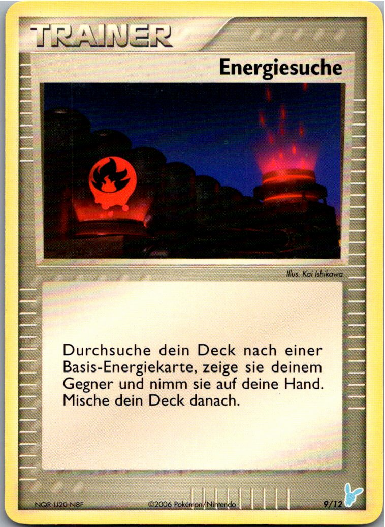 Energiesuche 9/12 EX trainer Kit 2 (Minun) – Vorderseite