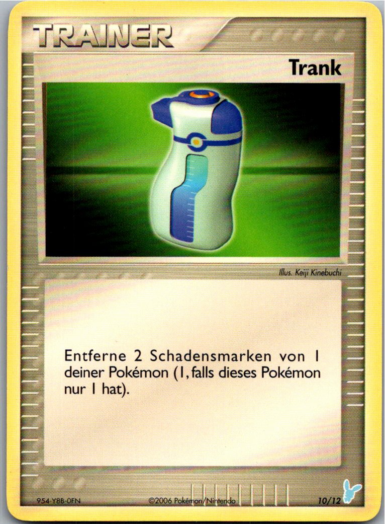 Trank 10/12 EX trainer Kit 2 (Minun) – Vorderseite