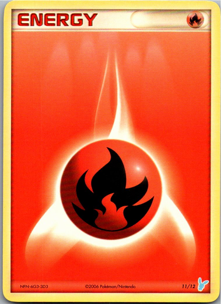 Feuer Energie 11/12 EX trainer Kit 2 (Minun) – Vorderseite