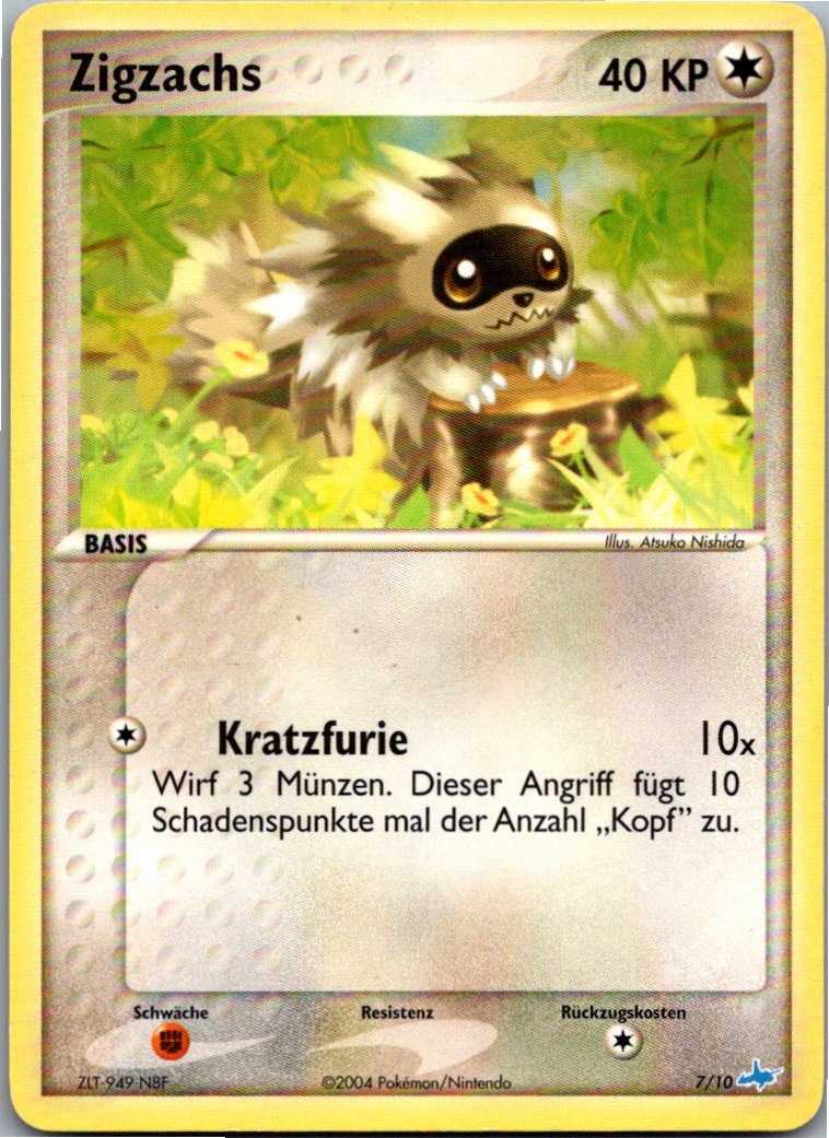 Zigzachs 7/10 EX trainer Kit (Latios) – Vorderseite