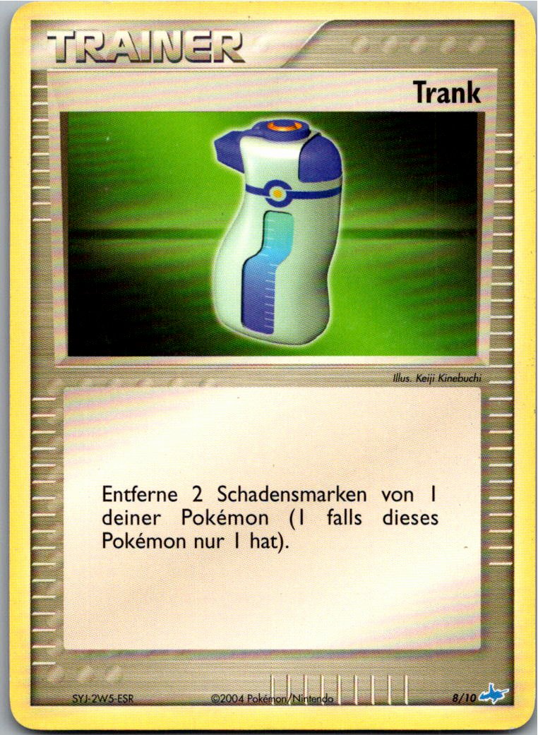 Trank 8/10 EX trainer Kit (Latios) – Vorderseite