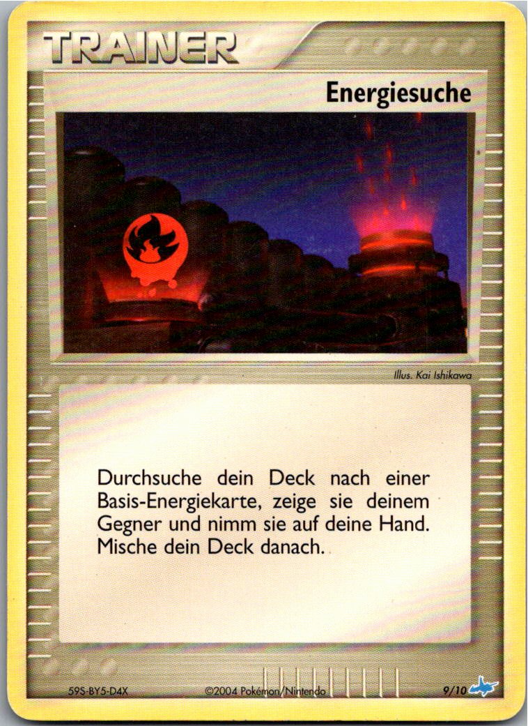 Energiesuche 9/10 EX trainer Kit (Latios) – Vorderseite