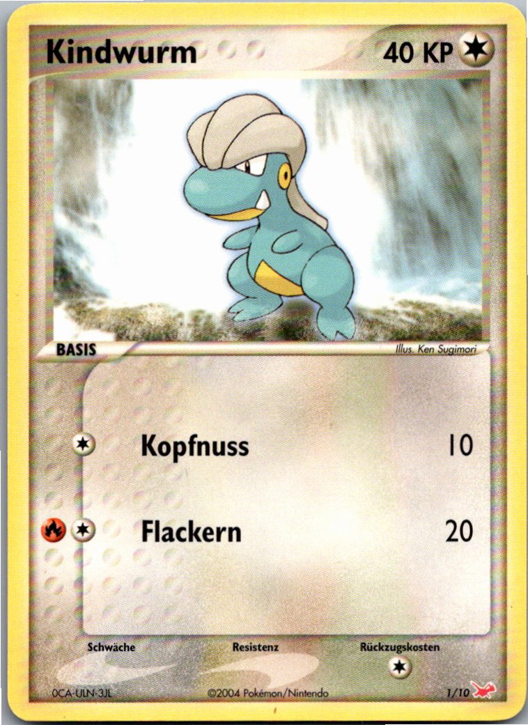 Kindwurm 1/10 EX trainer Kit (Latias) – Vorderseite