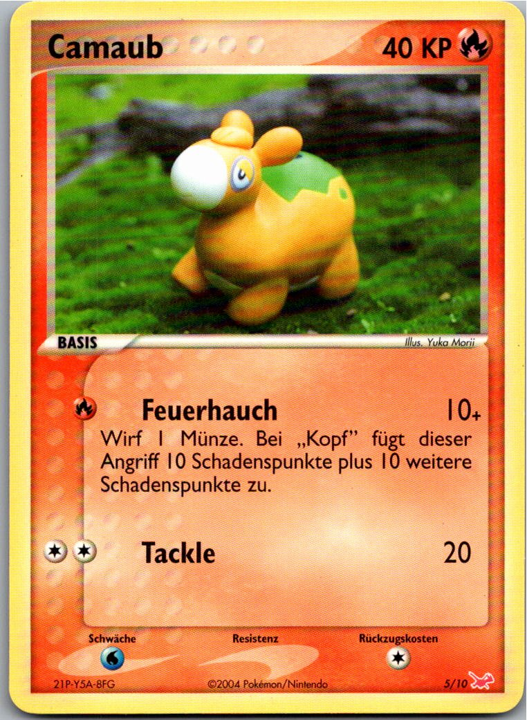 Camaub 5/10 EX trainer Kit (Latias) – Vorderseite