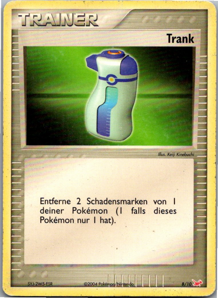 Trank 8/10 EX trainer Kit (Latias) – Vorderseite