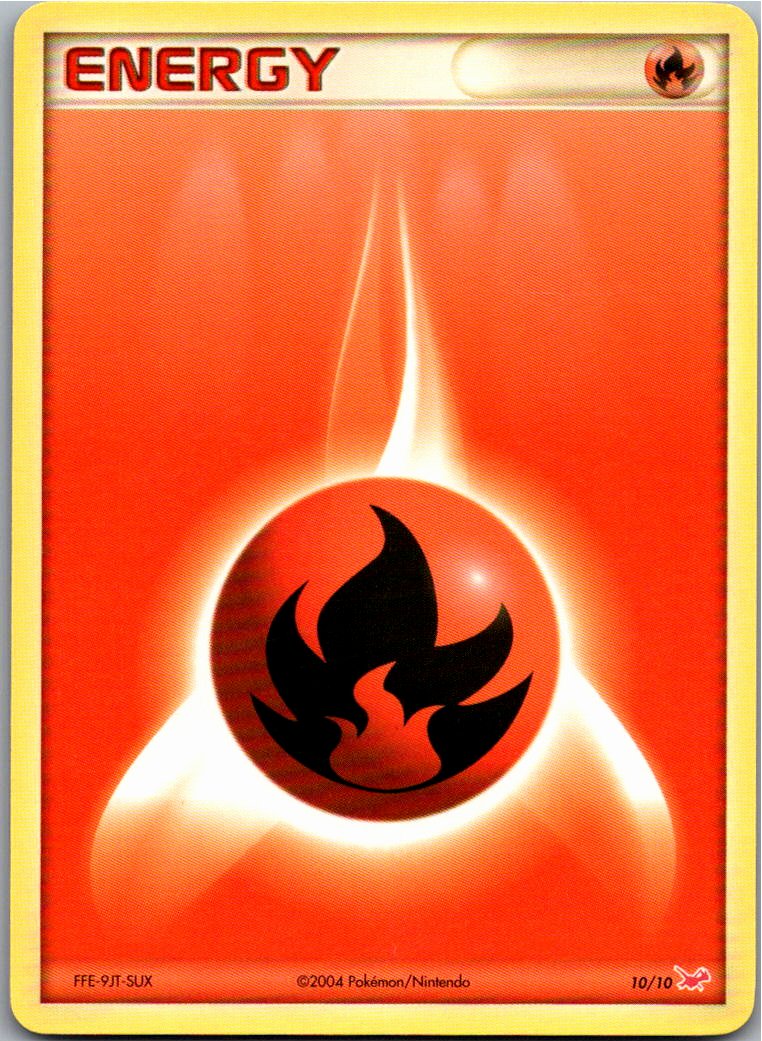 Feuer Energie 10/10 EX trainer Kit (Latias) – Vorderseite