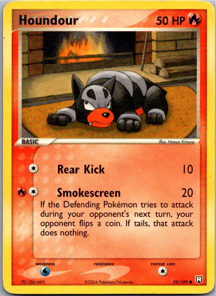 Houndour Hunduster 59/109 Team Rocket Returns – Vorderseite