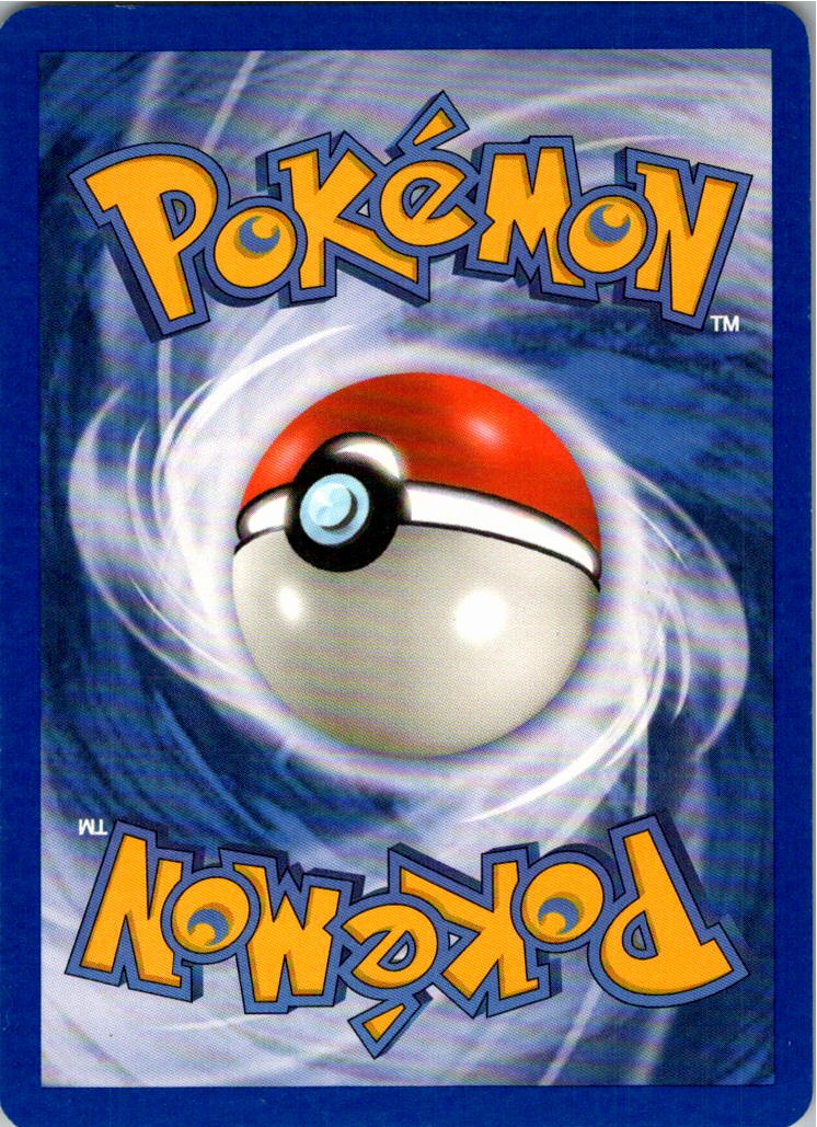 Charmander Glumanda 58/112 EX Feuerrot & Blattgrün – Rückseite