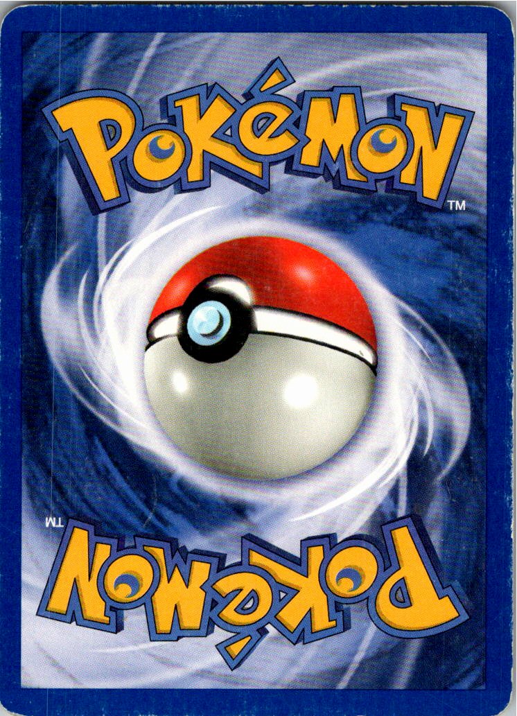 Pikachu 60/64 Dschungel – Rückseite