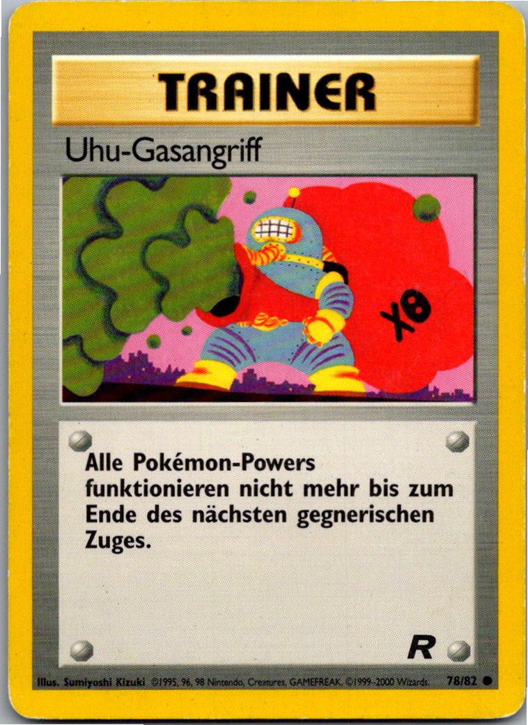Goop Gas Attack 78/82 Team Rocket – Vorderseite