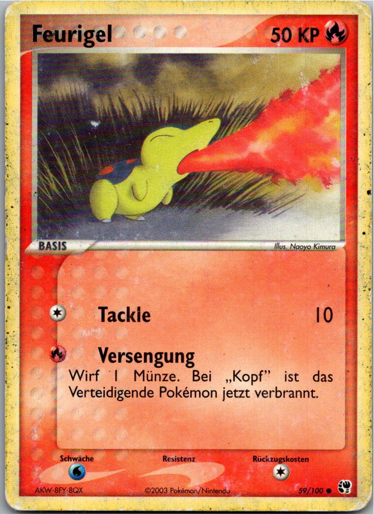 Feurigel 59/100 EX Sandsturm – Vorderseite