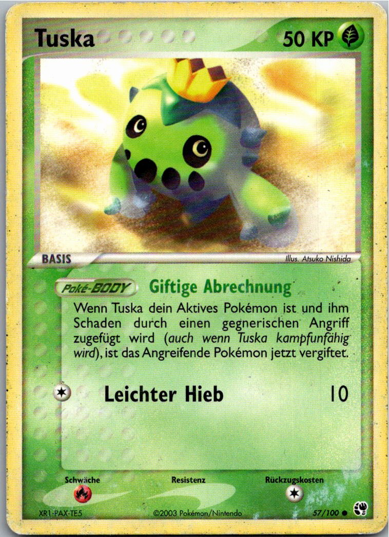 Tuska 57/100 EX Sandsturm – Vorderseite