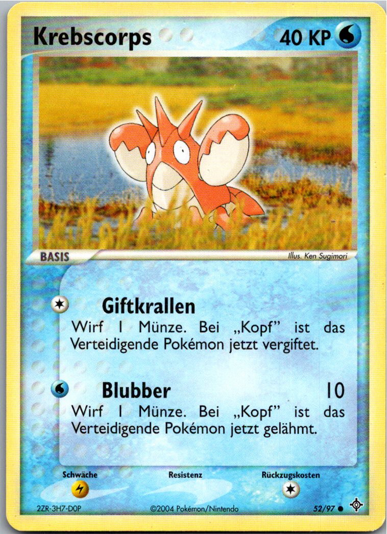 Krebscorps 52/97 EX Drache – Vorderseite
