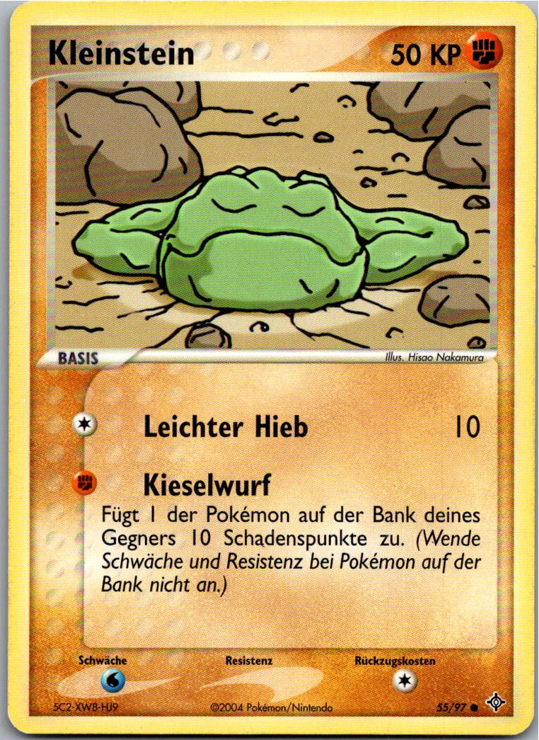 Kleinstein 55/97 EX Drache – Vorderseite