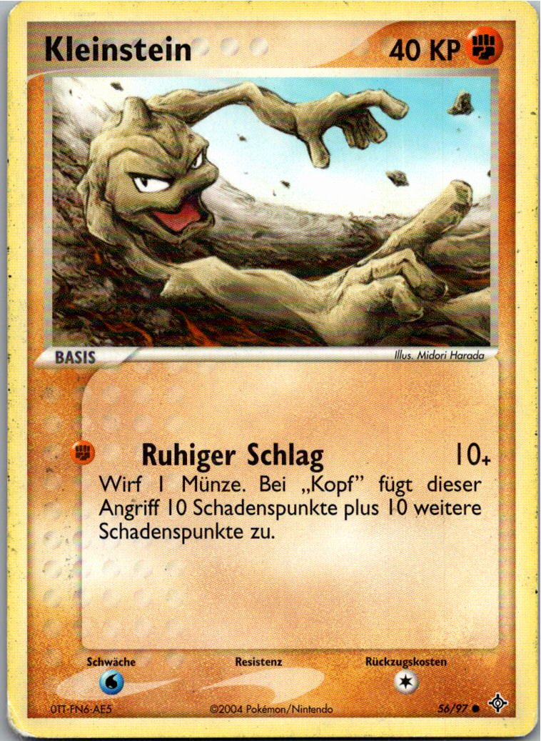 Kleinstein 56/97 EX Drache – Vorderseite
