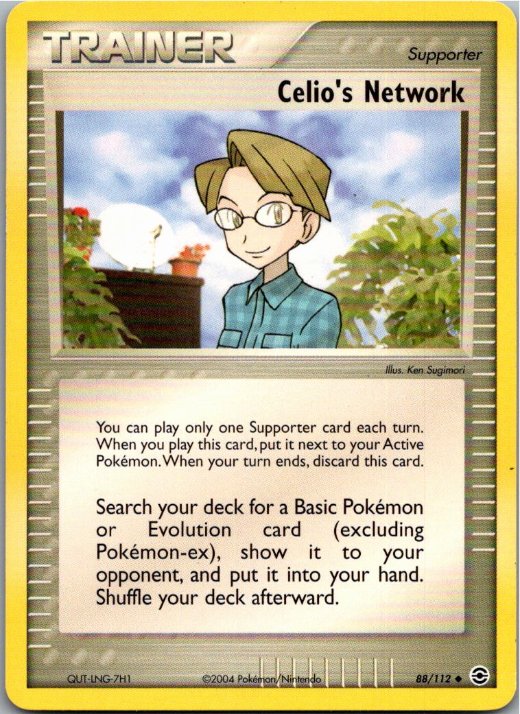 Celio's Network 73/100 EX Crystal Guardians – Vorderseite