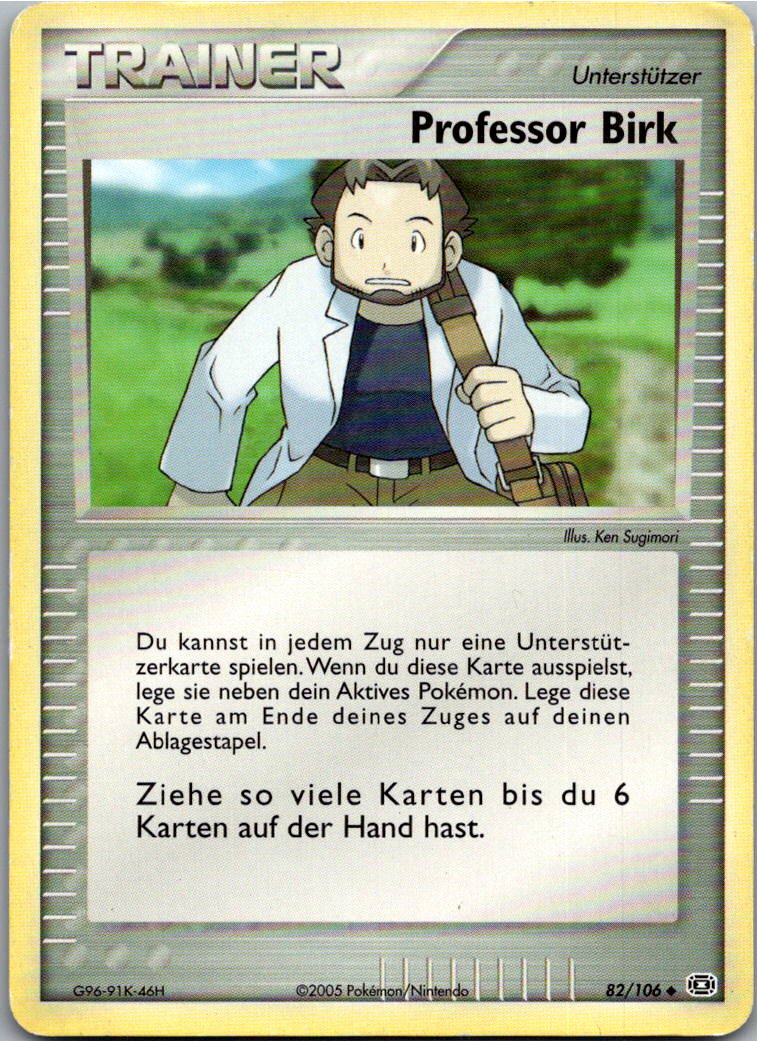 Professor Birk 89/109 EX Rubin & Saphir – Vorderseite