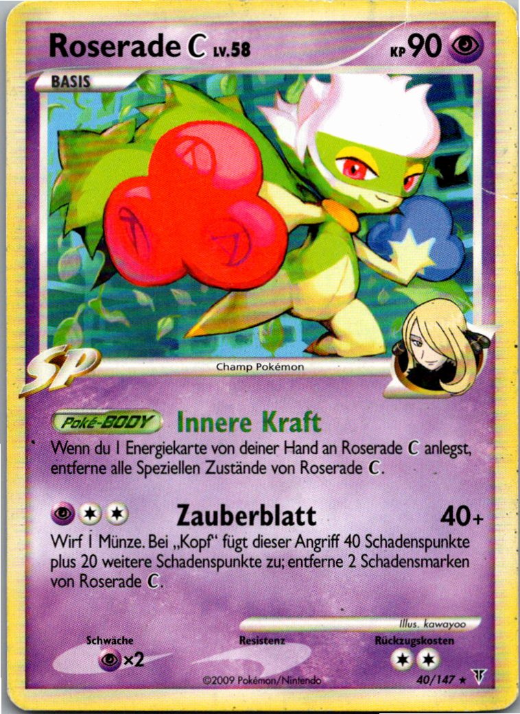 Roserade 40/147 Ultimative Sieger – Vorderseite