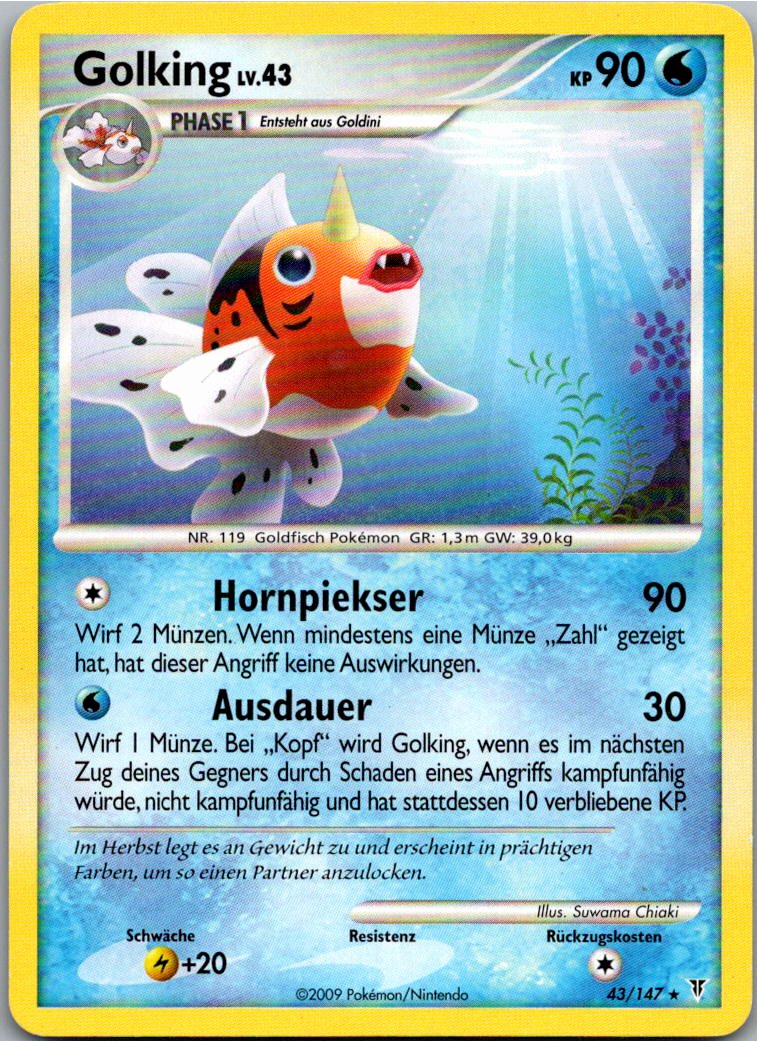 Golking 43/147 Ultimative Sieger – Vorderseite