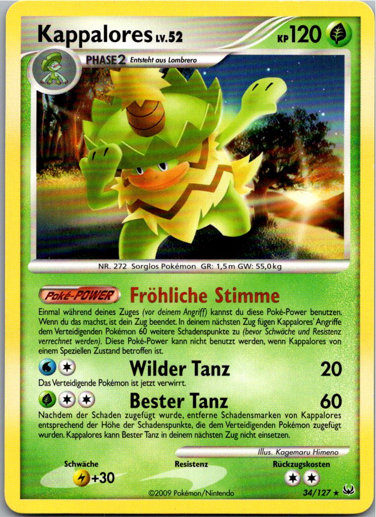 Kappalores 34/127 Platin – Vorderseite