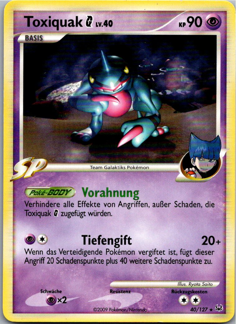 Toxiquak 40/127 Platin – Vorderseite
