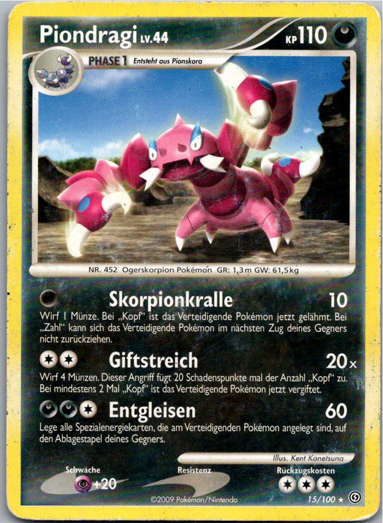 Piondragi 15/100 Sturmtief – Vorderseite