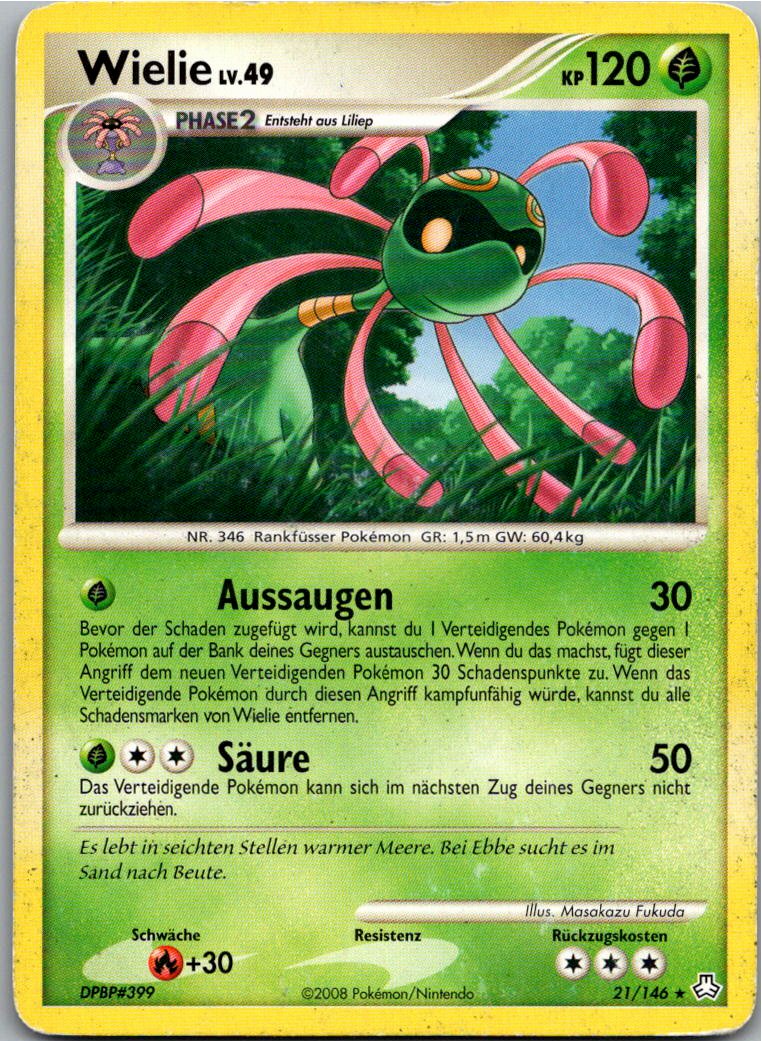Wielie 21/146 Erwachte Legenden – Vorderseite