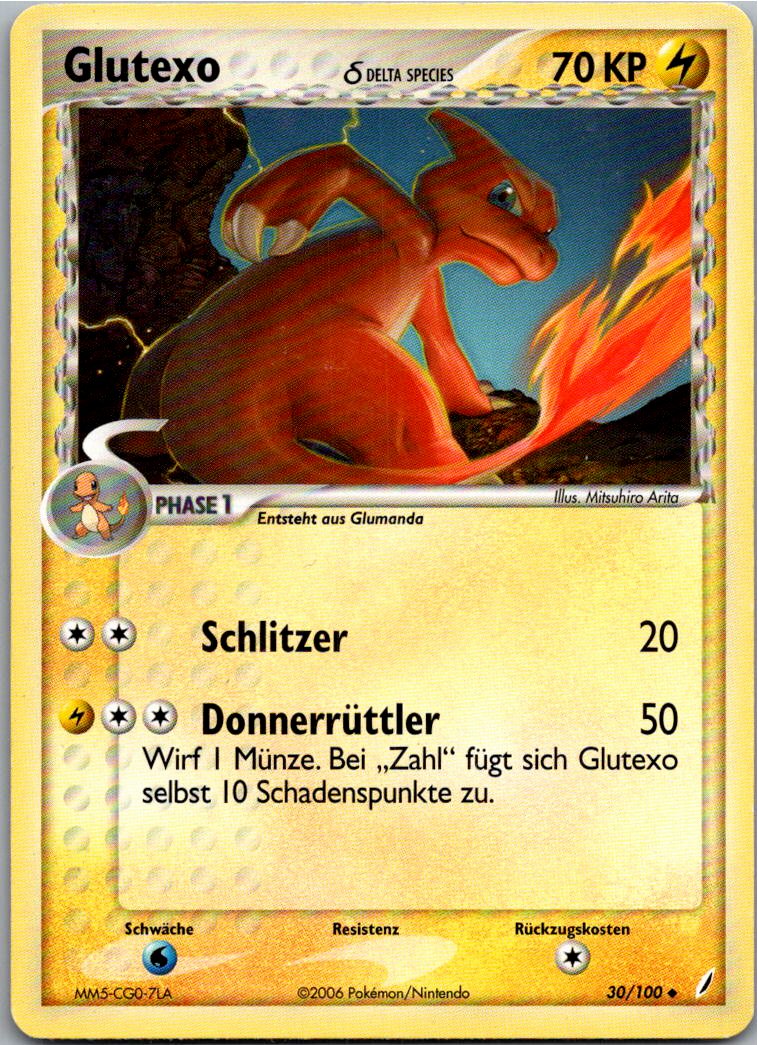 Glutexo 30/100 EX Crystal Guardians – Vorderseite