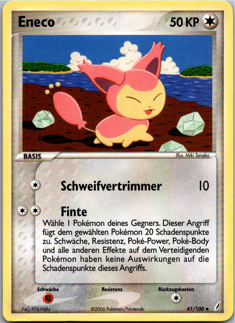 Eneco 41/100 EX Crystal Guardians – Vorderseite