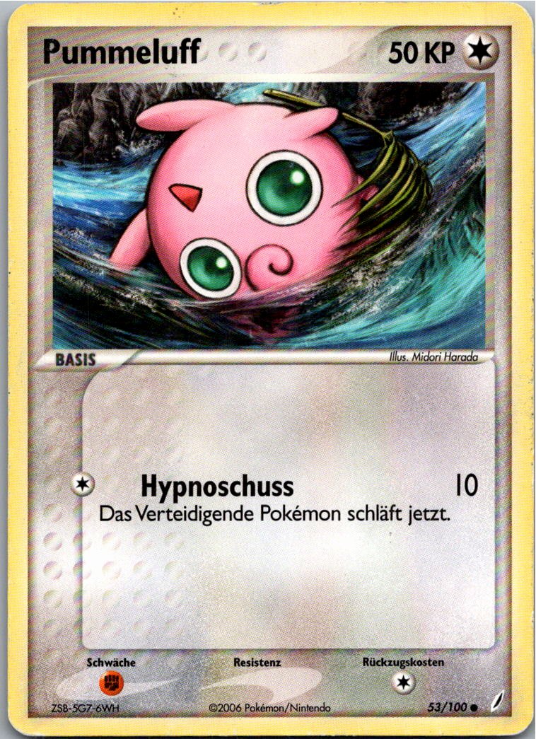 Pummeluff 53/100 EX Crystal Guardians – Vorderseite