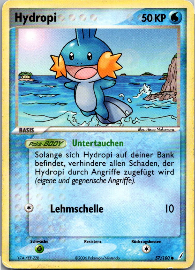 Hydropi 57/100 EX Crystal Guardians – Vorderseite