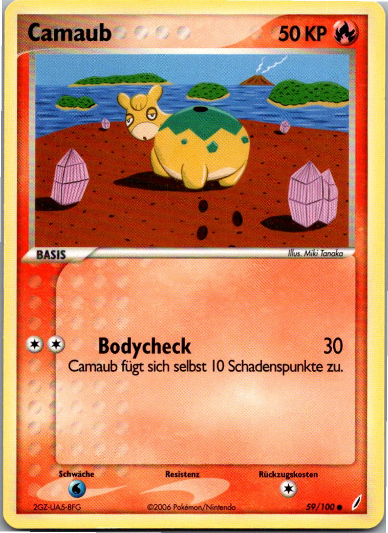Numel 59/100 EX Crystal Guardians – Vorderseite