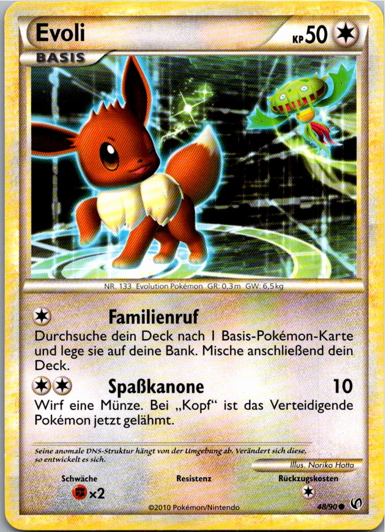 Evoli 48/90 Unerschrocken – Vorderseite