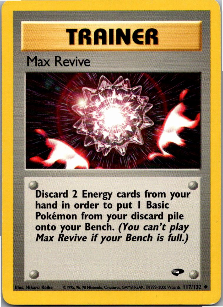 Max Revive 117/132 Gym Challenge – Vorderseite