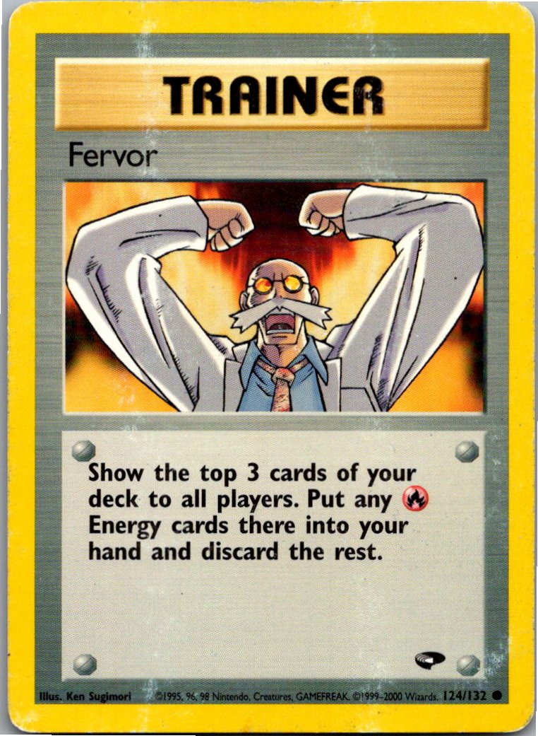 Fervor 124/132 Gym Challenge – Vorderseite