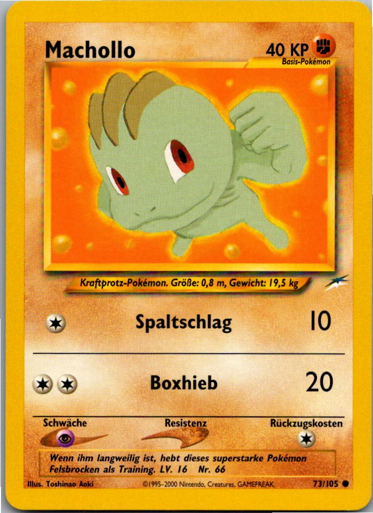 Machollo 73/105 Neo Destiny – Vorderseite