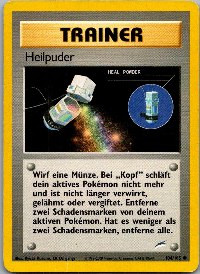 Heilpuder 104/105 Neo Destiny – Vorderseite