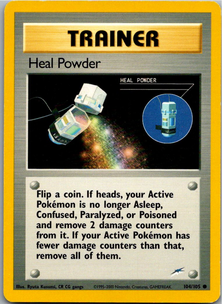 Heal Powder Heilpuder 104/105 Neo Destiny – Vorderseite
