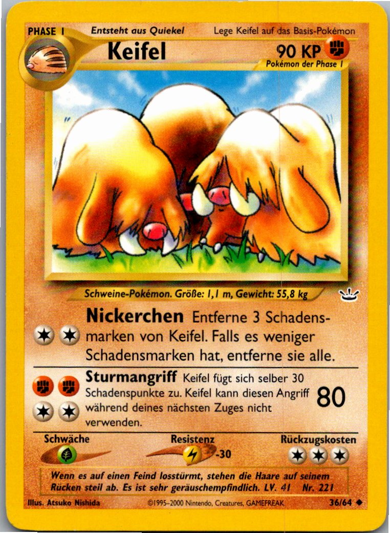 Keifel 36/64 Neo Revelation – Vorderseite
