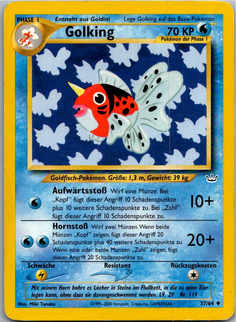 Seaking 37/64 Neo Revelation – Vorderseite